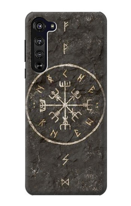 S3413 北欧の古代バイキングシンボル Norse Ancient Viking Symbol Motorola Edge バックケース、フリップケース・カバー