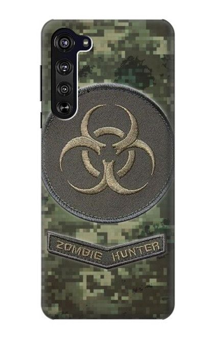 S3468 バイオハザードゾンビハンターグラフィック Biohazard Zombie Hunter Graphic Motorola Edge バックケース、フリップケース・カバー