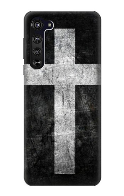 S3491 クリスチャンクロス Christian Cross Motorola Edge バックケース、フリップケース・カバー