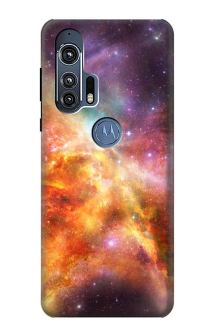 S1963 星雲スペース Nebula Rainbow Space Motorola Edge+ バックケース、フリップケース・カバー