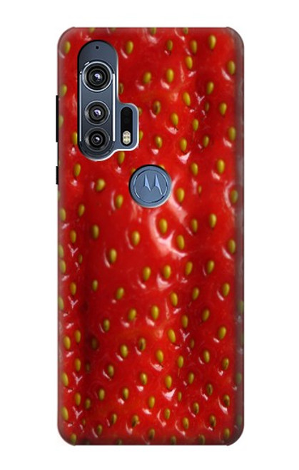 S2225 イチゴ Strawberry Motorola Edge+ バックケース、フリップケース・カバー