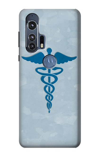 S2815 カドゥケウスの杖 医療シンボル Medical Symbol Motorola Edge+ バックケース、フリップケース・カバー