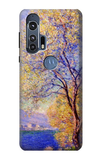 S3339 サリス・ガーデンから見たアンティーブ  クロード・モネ Claude Monet Antibes Seen from the Salis Gardens Motorola Edge+ バックケース、フリップケース・カバー