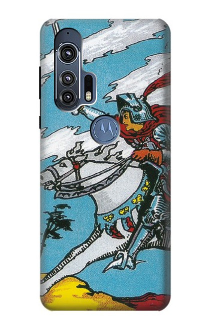 S3731 タロットカード剣の騎士 Tarot Card Knight of Swords Motorola Edge+ バックケース、フリップケース・カバー