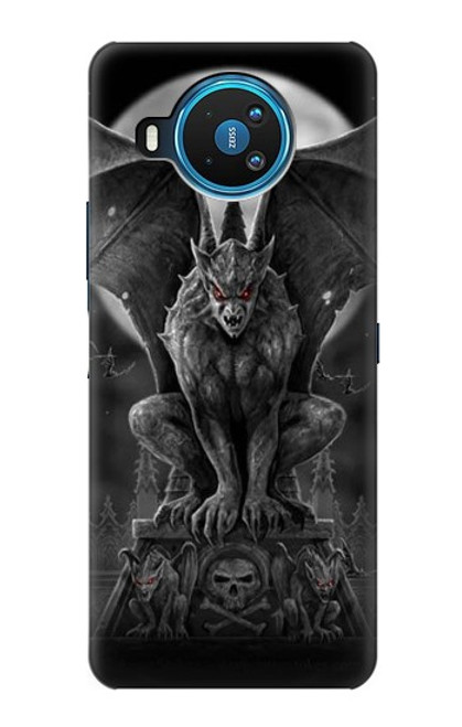 S0850 ガーゴイル悪魔 Gargoyle Devil Demon Nokia 8.3 5G バックケース、フリップケース・カバー