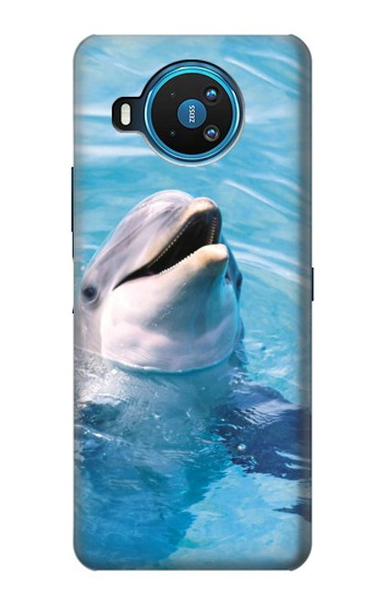 S1291 イルカ Dolphin Nokia 8.3 5G バックケース、フリップケース・カバー