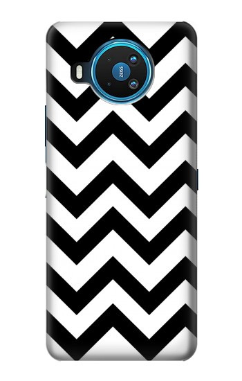 S1613 シェブロンジグザグ Chevron Zigzag Nokia 8.3 5G バックケース、フリップケース・カバー