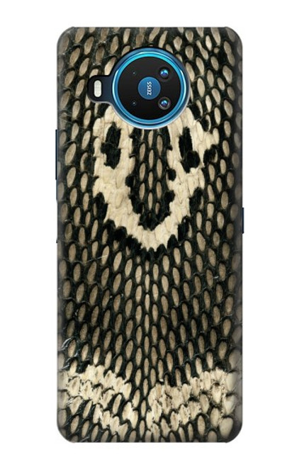 S2711 キングコブラ 蛇の皮膚 グラフィックプリント King Cobra Snake Skin Graphic Printed Nokia 8.3 5G バックケース、フリップケース・カバー