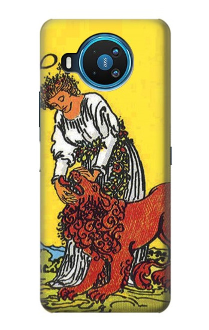 S3458 タロットカード 力 Strength Tarot Card Nokia 8.3 5G バックケース、フリップケース・カバー