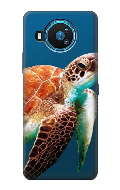 S3497 ウミガメ Green Sea Turtle Nokia 8.3 5G バックケース、フリップケース・カバー