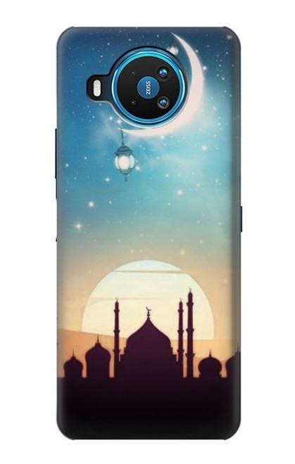 S3502 イスラムの夕日 Islamic Sunset Nokia 8.3 5G バックケース、フリップケース・カバー