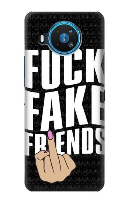 S3598 中指の友達 Middle Finger Friend Nokia 8.3 5G バックケース、フリップケース・カバー