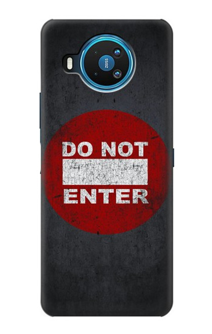 S3683 立入禁止 Do Not Enter Nokia 8.3 5G バックケース、フリップケース・カバー