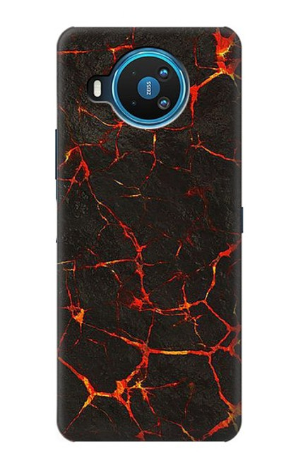 S3696 溶岩マグマ Lava Magma Nokia 8.3 5G バックケース、フリップケース・カバー