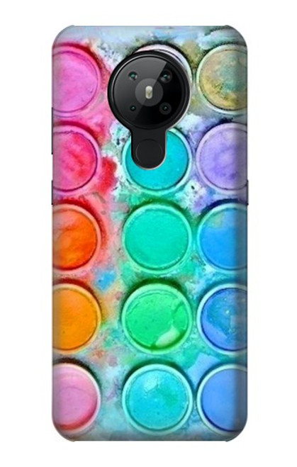 S3235 水彩ミキシング Watercolor Mixing Nokia 5.3 バックケース、フリップケース・カバー