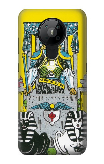 S3739 タロットカード戦車 Tarot Card The Chariot Nokia 5.3 バックケース、フリップケース・カバー