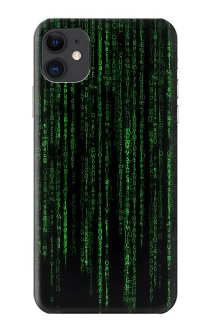 S3668 バイナリコード Binary Code iPhone 11 バックケース、フリップケース・カバー