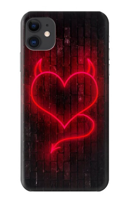S3682 デビルハート Devil Heart iPhone 11 バックケース、フリップケース・カバー