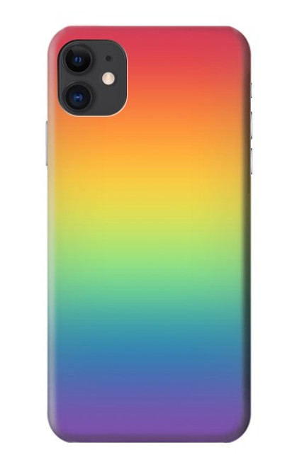 S3698 LGBTグラデーションプライドフラグ LGBT Gradient Pride Flag iPhone 11 バックケース、フリップケース・カバー
