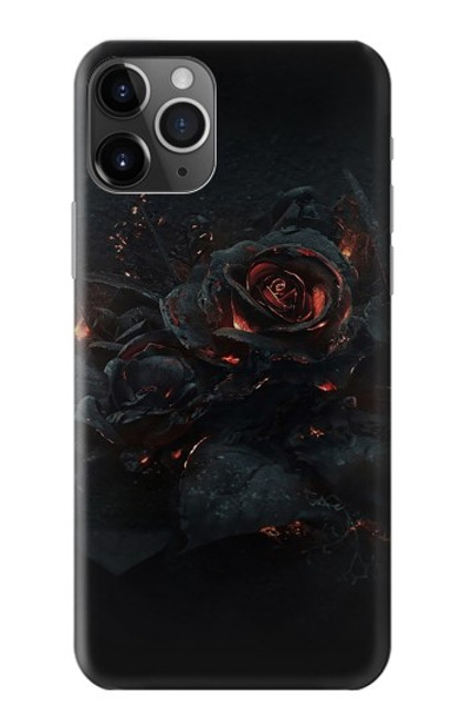 S3672 バーンドローズ Burned Rose iPhone 11 Pro バックケース、フリップケース・カバー