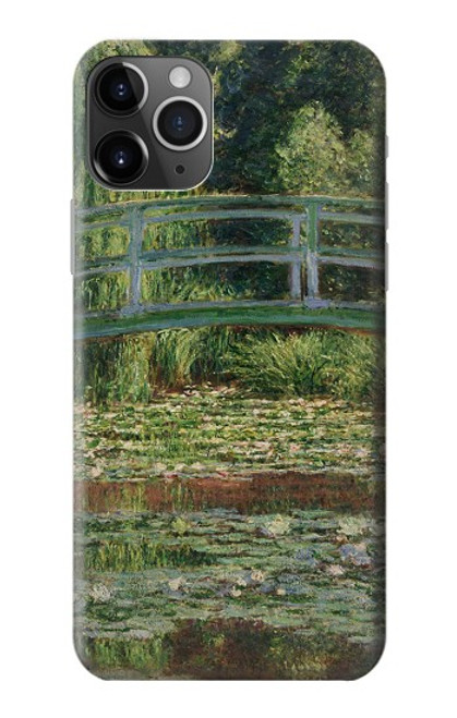 S3674 クロードモネ歩道橋とスイレンプール Claude Monet Footbridge and Water Lily Pool iPhone 11 Pro Max バックケース、フリップケース・カバー