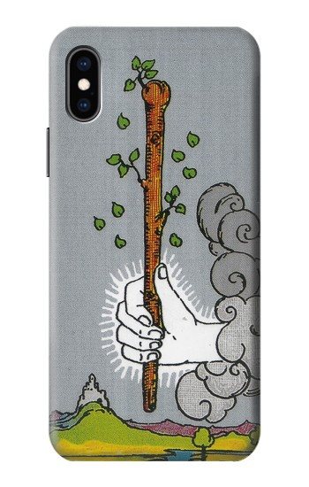 S3723 タロットカードワンドの時代 Tarot Card Age of Wands iPhone X, iPhone XS バックケース、フリップケース・カバー