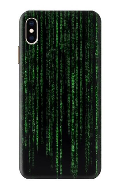 S3668 バイナリコード Binary Code iPhone XS Max バックケース、フリップケース・カバー