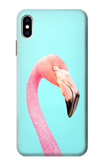 S3708 ピンクのフラミンゴ Pink Flamingo iPhone XS Max バックケース、フリップケース・カバー