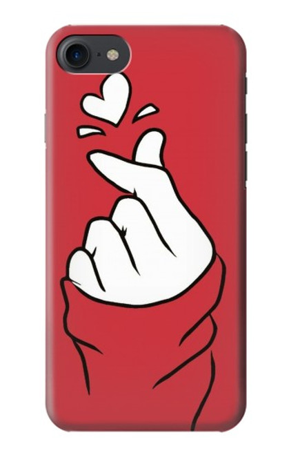S3701 ミニハートラブサイン Mini Heart Love Sign iPhone 7, iPhone 8, iPhone SE (2020) (2022) バックケース、フリップケース・カバー