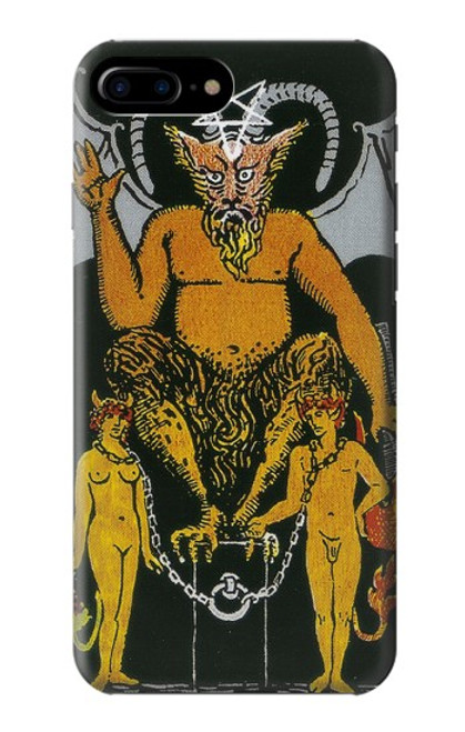 S3740 タロットカード悪魔 Tarot Card The Devil iPhone 7 Plus, iPhone 8 Plus バックケース、フリップケース・カバー
