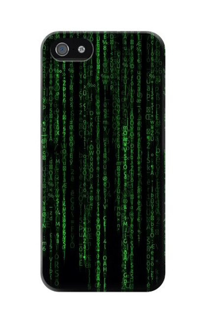 S3668 バイナリコード Binary Code iPhone 5 5S SE バックケース、フリップケース・カバー