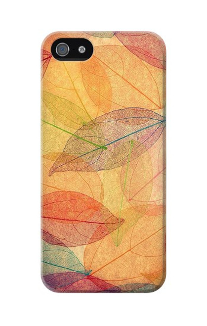 S3686 秋シーズン葉秋 Fall Season Leaf Autumn iPhone 5 5S SE バックケース、フリップケース・カバー