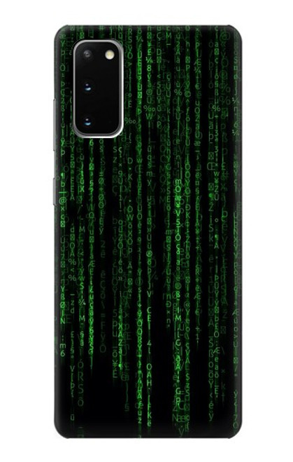 S3668 バイナリコード Binary Code Samsung Galaxy S20 バックケース、フリップケース・カバー