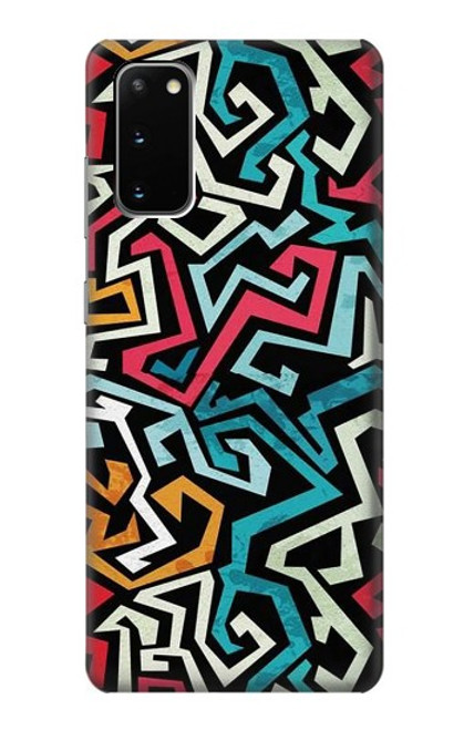 S3712 ポップアートパターン Pop Art Pattern Samsung Galaxy S20 バックケース、フリップケース・カバー