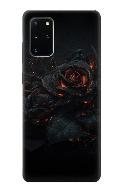 S3672 バーンドローズ Burned Rose Samsung Galaxy S20 Plus, Galaxy S20+ バックケース、フリップケース・カバー