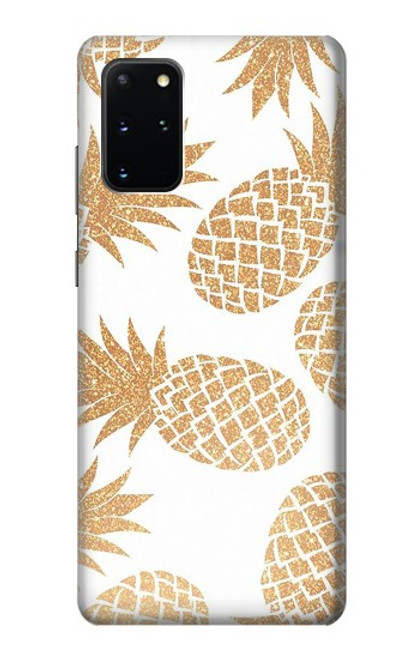 S3718 シームレスパイナップル Seamless Pineapple Samsung Galaxy S20 Plus, Galaxy S20+ バックケース、フリップケース・カバー