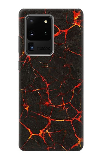 S3696 溶岩マグマ Lava Magma Samsung Galaxy S20 Ultra バックケース、フリップケース・カバー