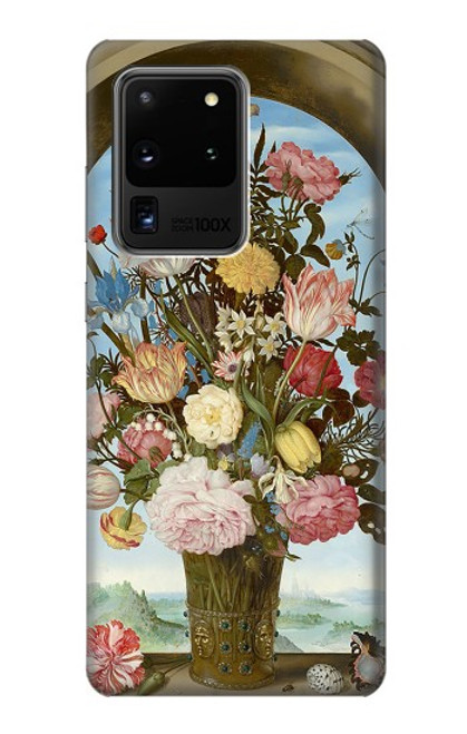 S3749 花瓶 Vase of Flowers Samsung Galaxy S20 Ultra バックケース、フリップケース・カバー