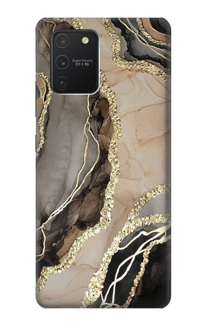 S3700 マーブルゴールドグラフィックプリント Marble Gold Graphic Printed Samsung Galaxy S10 Lite バックケース、フリップケース・カバー