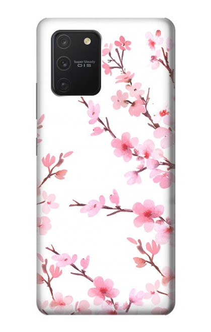 S3707 ピンクの桜の春の花 Pink Cherry Blossom Spring Flower Samsung Galaxy S10 Lite バックケース、フリップケース・カバー