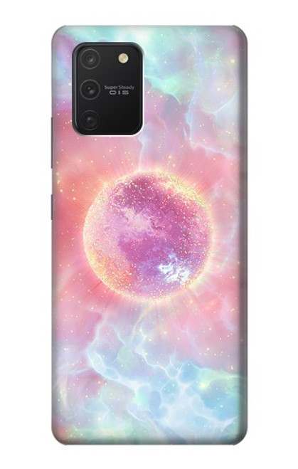 S3709 ピンクギャラクシー Pink Galaxy Samsung Galaxy S10 Lite バックケース、フリップケース・カバー