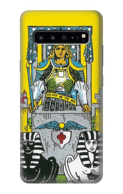 S3739 タロットカード戦車 Tarot Card The Chariot Samsung Galaxy S10 5G バックケース、フリップケース・カバー