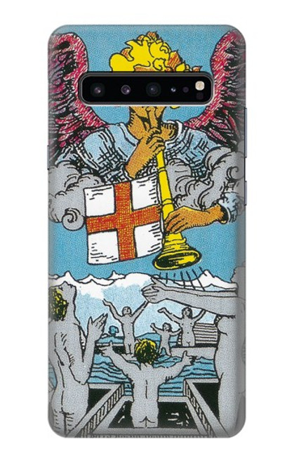 S3743 タロットカード審判 Tarot Card The Judgement Samsung Galaxy S10 5G バックケース、フリップケース・カバー