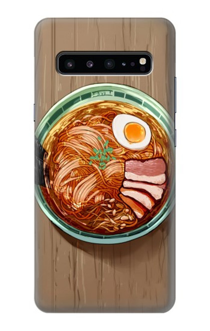 S3756 ラーメン Ramen Noodles Samsung Galaxy S10 5G バックケース、フリップケース・カバー
