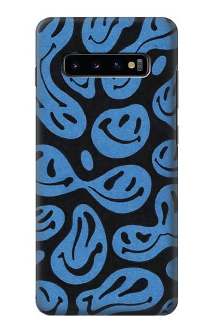 S3679 かわいいゴーストパターン Cute Ghost Pattern Samsung Galaxy S10 Plus バックケース、フリップケース・カバー