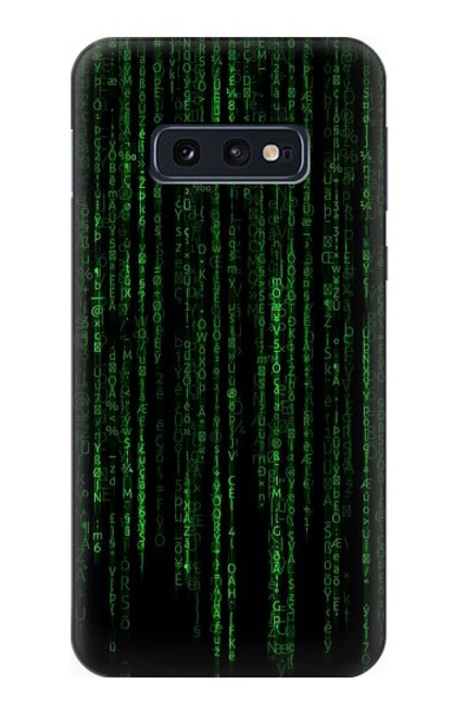 S3668 バイナリコード Binary Code Samsung Galaxy S10e バックケース、フリップケース・カバー