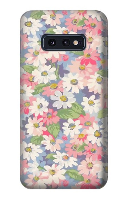 S3688 花の花のアートパターン Floral Flower Art Pattern Samsung Galaxy S10e バックケース、フリップケース・カバー