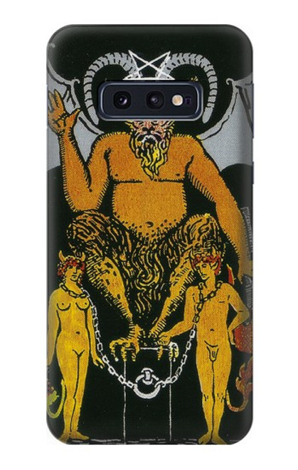 S3740 タロットカード悪魔 Tarot Card The Devil Samsung Galaxy S10e バックケース、フリップケース・カバー