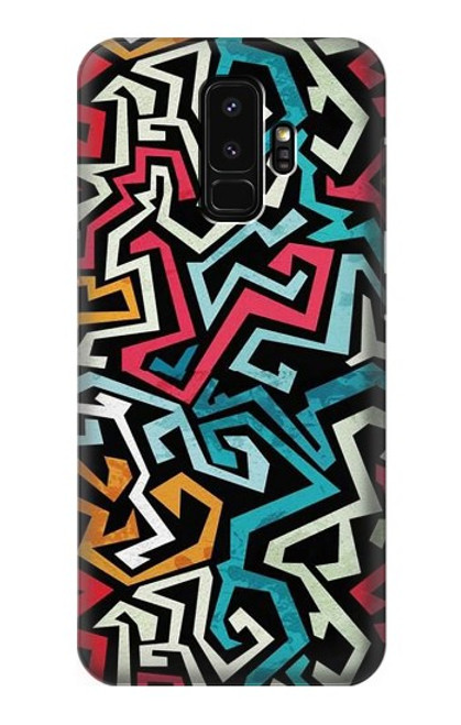 S3712 ポップアートパターン Pop Art Pattern Samsung Galaxy S9 Plus バックケース、フリップケース・カバー