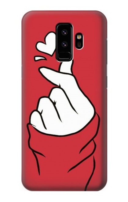 S3701 ミニハートラブサイン Mini Heart Love Sign Samsung Galaxy S9 バックケース、フリップケース・カバー